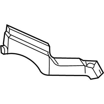 Chrysler 5017668AA Floor Duct