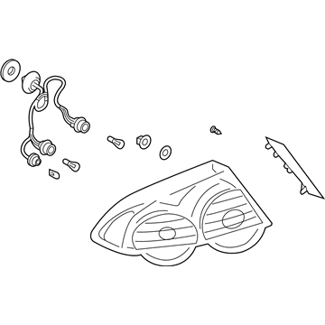 Dodge Stratus Tail Light - MN133287