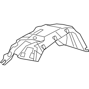 Mopar 68270815AD Fender Liner, Front Driver Side Mopar 68270815AD Fender Liner, Front Driver Side