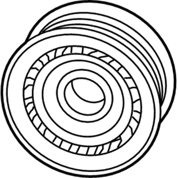 Jeep 68459077AA Idler Pulley