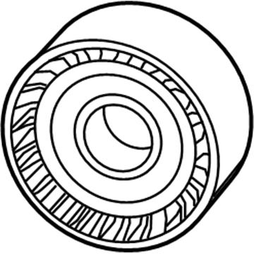Jeep 68433354AA Idler Pulley