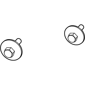 Jeep 6510224AA Idler Pulley Bolt