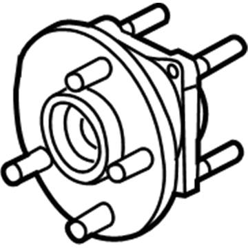 Jeep 52111884AB Hub & Bearing