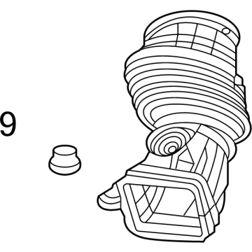 Dodge Hornet Air Intake Coupling - 68584765AA