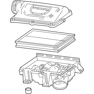 Dodge 68567273AA Air Cleaner Assembly