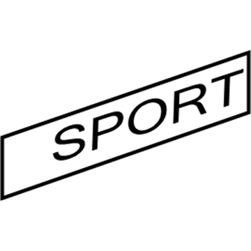 Dodge 55077328AB Nameplate