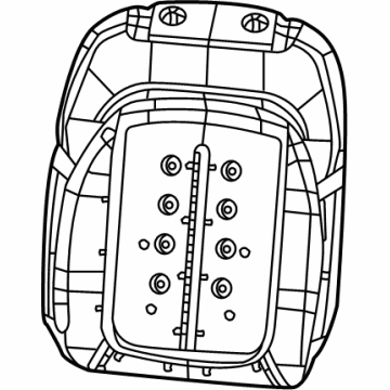 Jeep 68376109AB Seat Back Pad