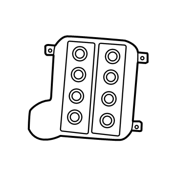 Jeep 68377360AC Vent Chamber