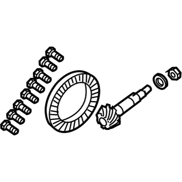 Chrysler 5102011AC Ring & Pinion