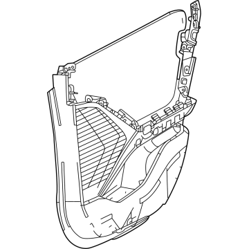 Mopar 7MB14TX7AB Panel - Door Trim Panel