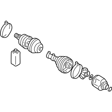 Chrysler Sebring Axle Shaft - MR357815