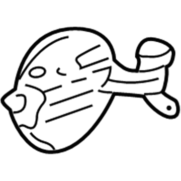 Dodge Ram 1500 Fuel Door - 55275538AC