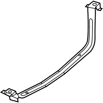 Jeep Fuel Tank Strap - 68489738AA