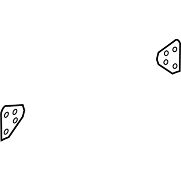 Mopar 6DQ32TX7AB Rear Cover Bezel, Passenger Side