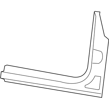 Jeep 68302714AC Front Pillar