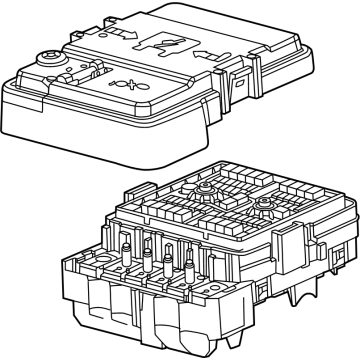 Dodge 68593647AC Fuse & Relay Box