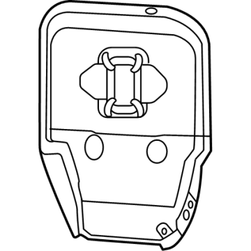 Jeep 68343513AB Vent Chamber