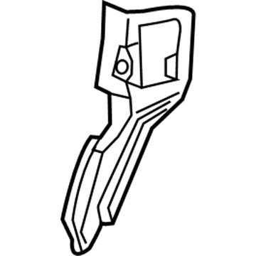 Chrysler 68186472AB Striker Reinforcement