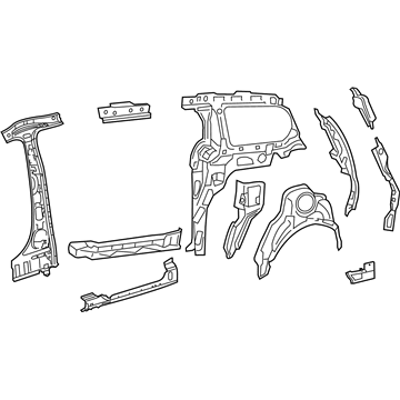 Chrysler 68321922AB Inner Panel