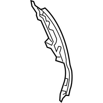 Chrysler 68234002AG Rear Pillar Reinforcement