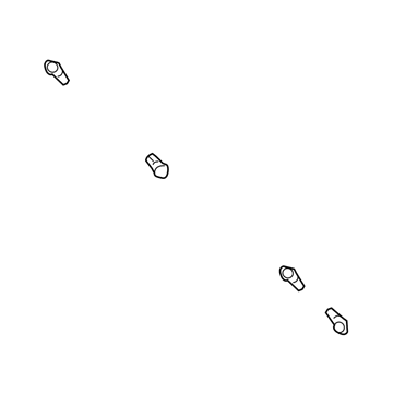 Dodge 1EW63TZZAA Reverse Sensor