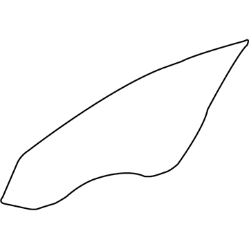 Dodge 5065482AB Door Glass