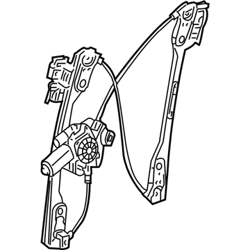Dodge 5065470AF Window Regulator