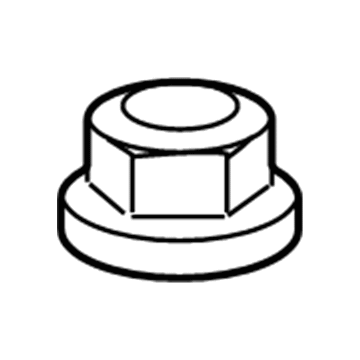 Jeep 6501730 Receiver Nut