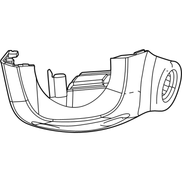Ram 1YB20JXWAB Lower Column Cover