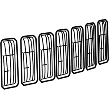 Jeep 5116363AA Grille