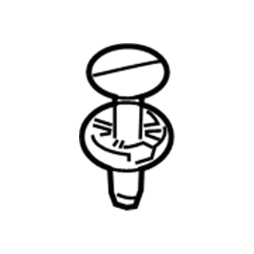 Jeep 5116530AA Bumper Cover Retainer