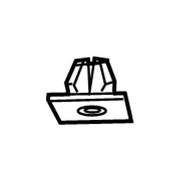 Jeep 6035401 Bumper Cover Retainer Clip