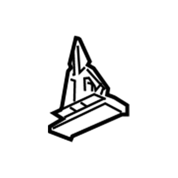 Jeep 6508947AA Bumper Cover Pin