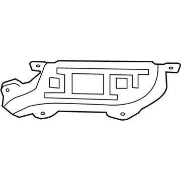 2011 Dodge Nitro Exhaust Heat Shield - 53013839AA