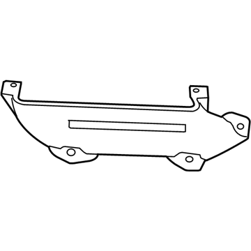 2011 Dodge Nitro Exhaust Heat Shield - 53013877AA