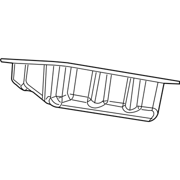 Dodge 5078556AA Transmission Pan