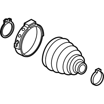 Jeep 68267183AA Outer Boot