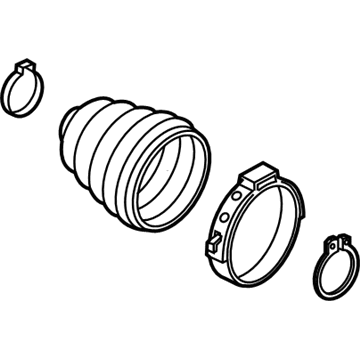 Jeep 68267180AA Inner Boot