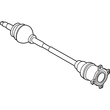 Jeep 68246628AA Axle Assembly