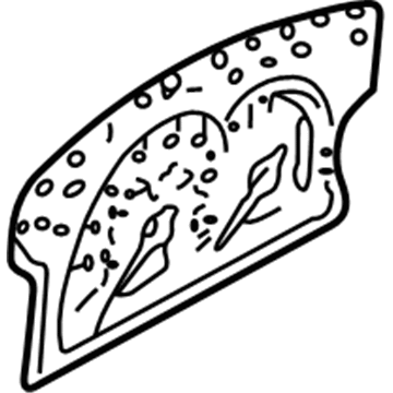 Dodge MR532038 Speedometer