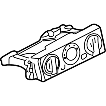 Dodge MR500060 Heater Control