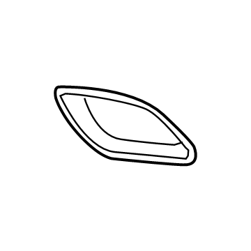 Jeep 68158580AA Outer Grille