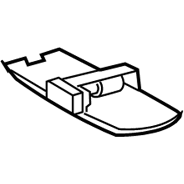 Dodge 5104459AA Cargo Lamp