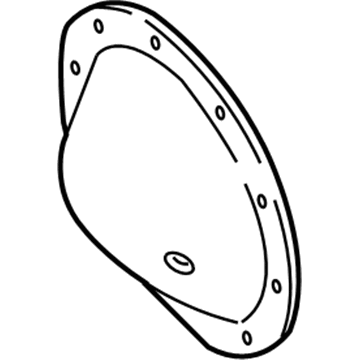Dodge 4384293AC Differential Cover