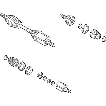 Jeep Axle Shaft - 68283220AA