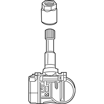 Jeep TPMS Sensor - 68078861AC