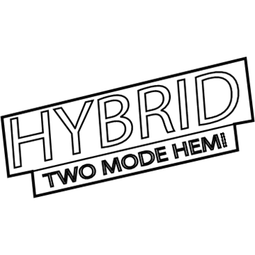 2009 Dodge Durango Emblem - 68041068AB