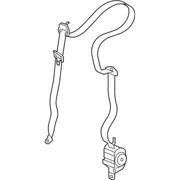 Dodge 5HP581J3AG Retractor Assembly