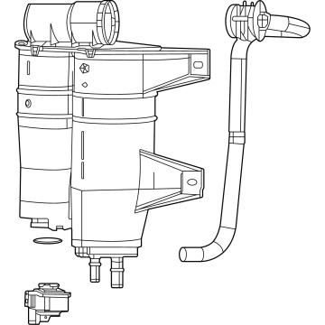 Jeep 68591040AA Vapor Canister