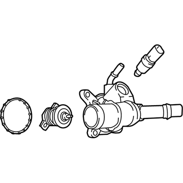 Jeep 5047861AD Thermostat Housing